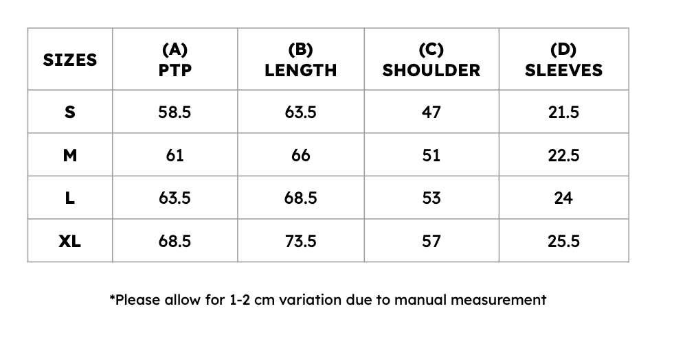 *LIMITED* CHASE THE CHAOS OBSIDIAN BLACK TEE