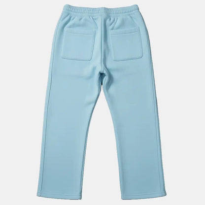 PLEATED SWEATPANTS — BABY BLUE EDITION