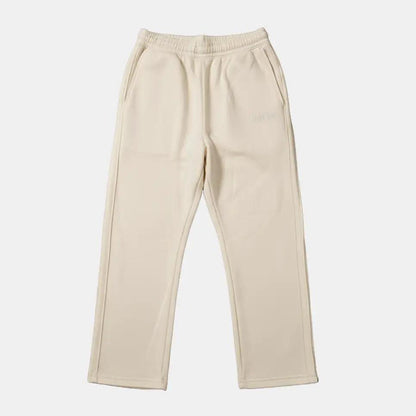 PLEATED SWEATPANTS — CREAM EDITION