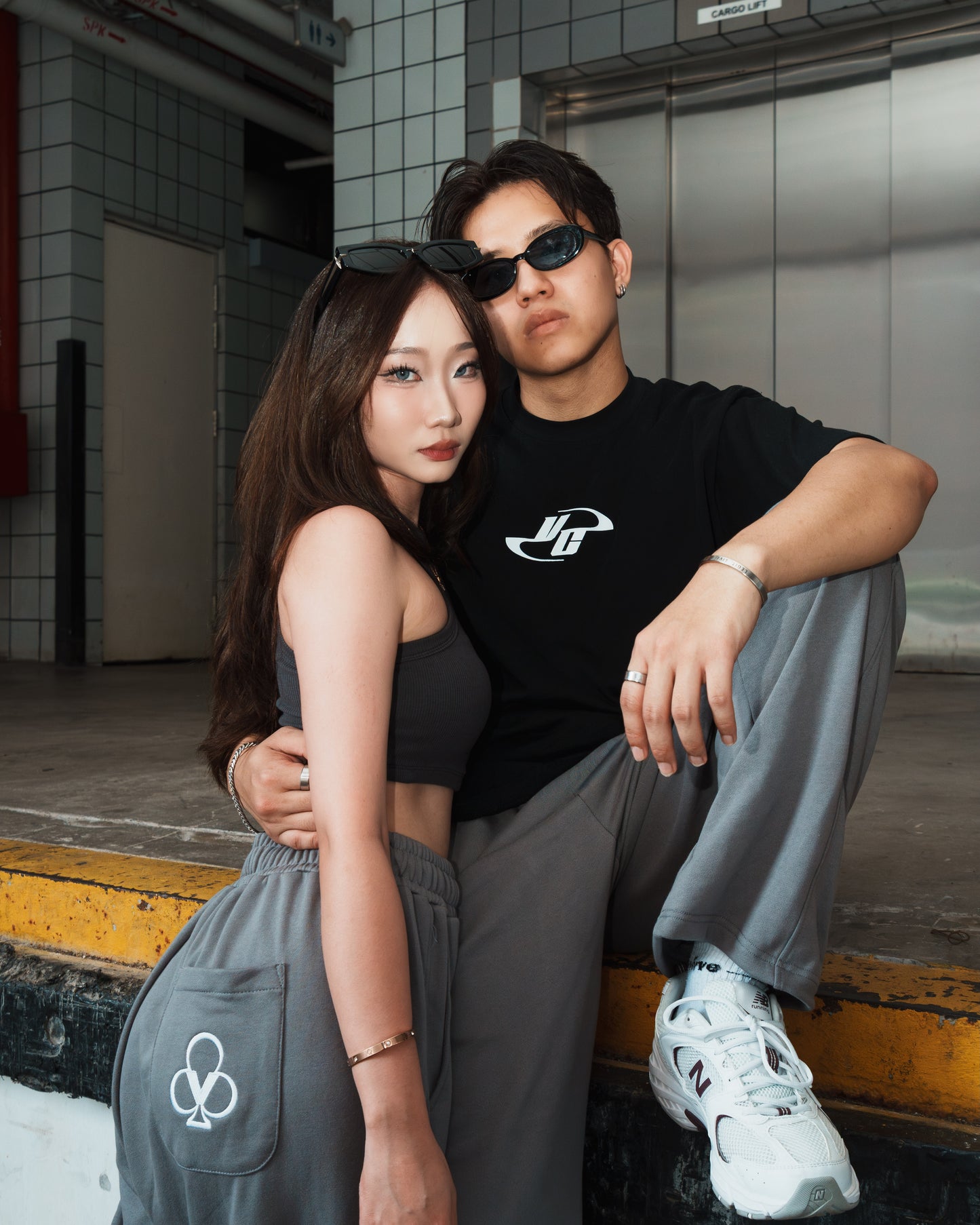 STAPLE SWEATPANTS — DARK GREY EDITION