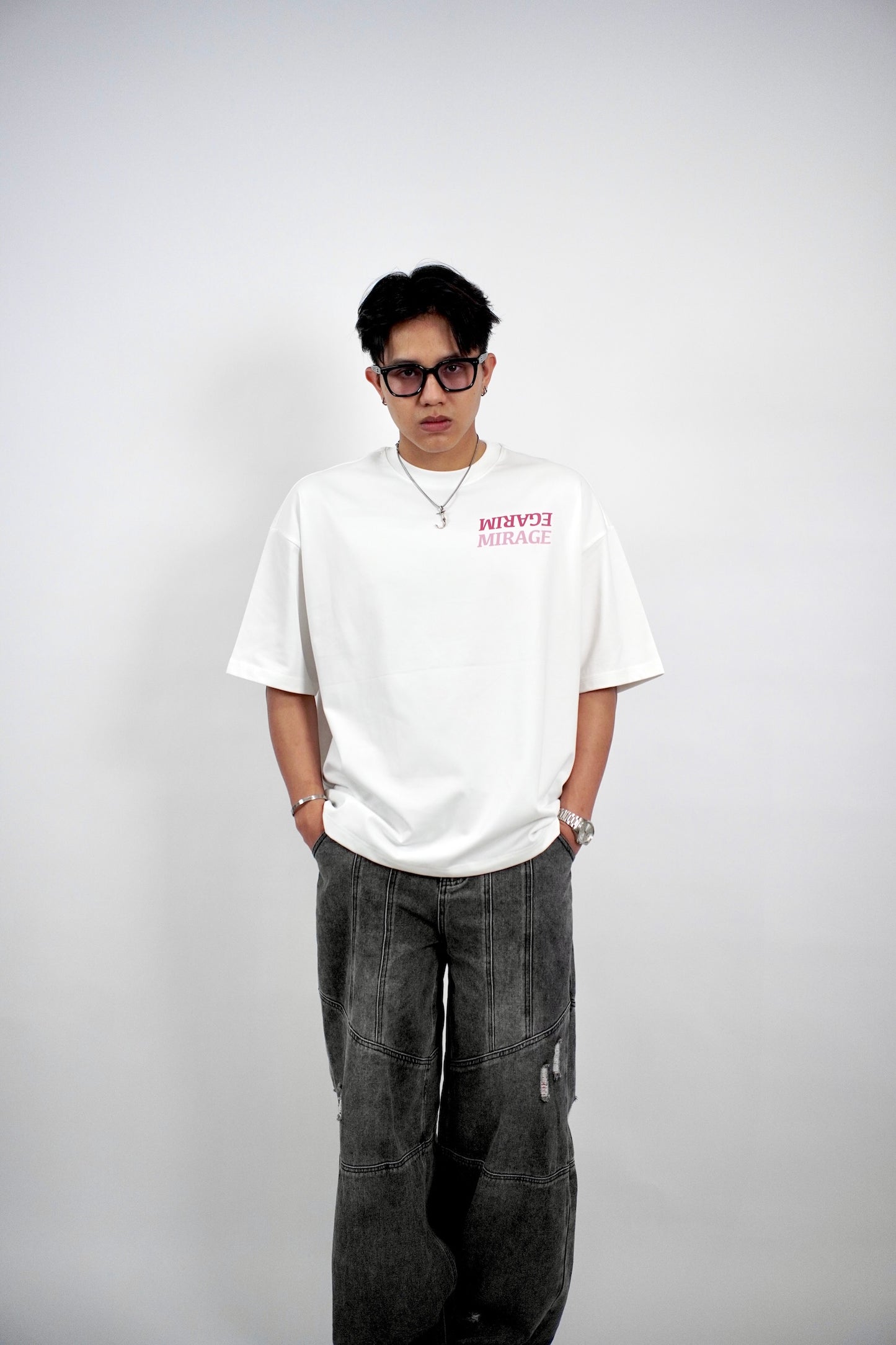 (NEW RELEASE) MIRAGE LUNAR WHITE TEE