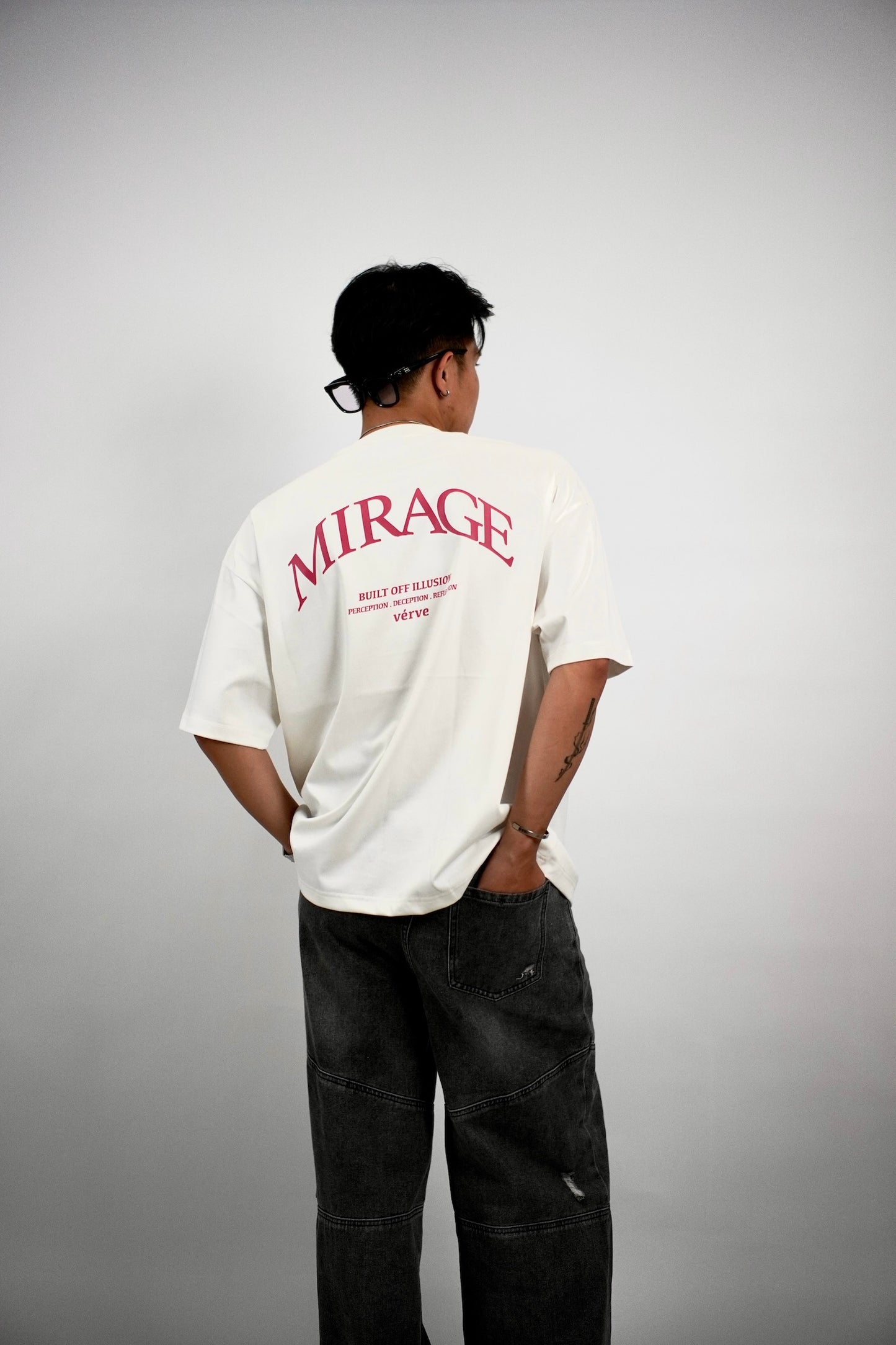 (NEW RELEASE) MIRAGE LUNAR WHITE TEE