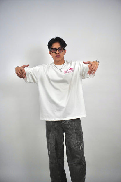 (NEW RELEASE) MIRAGE LUNAR WHITE TEE
