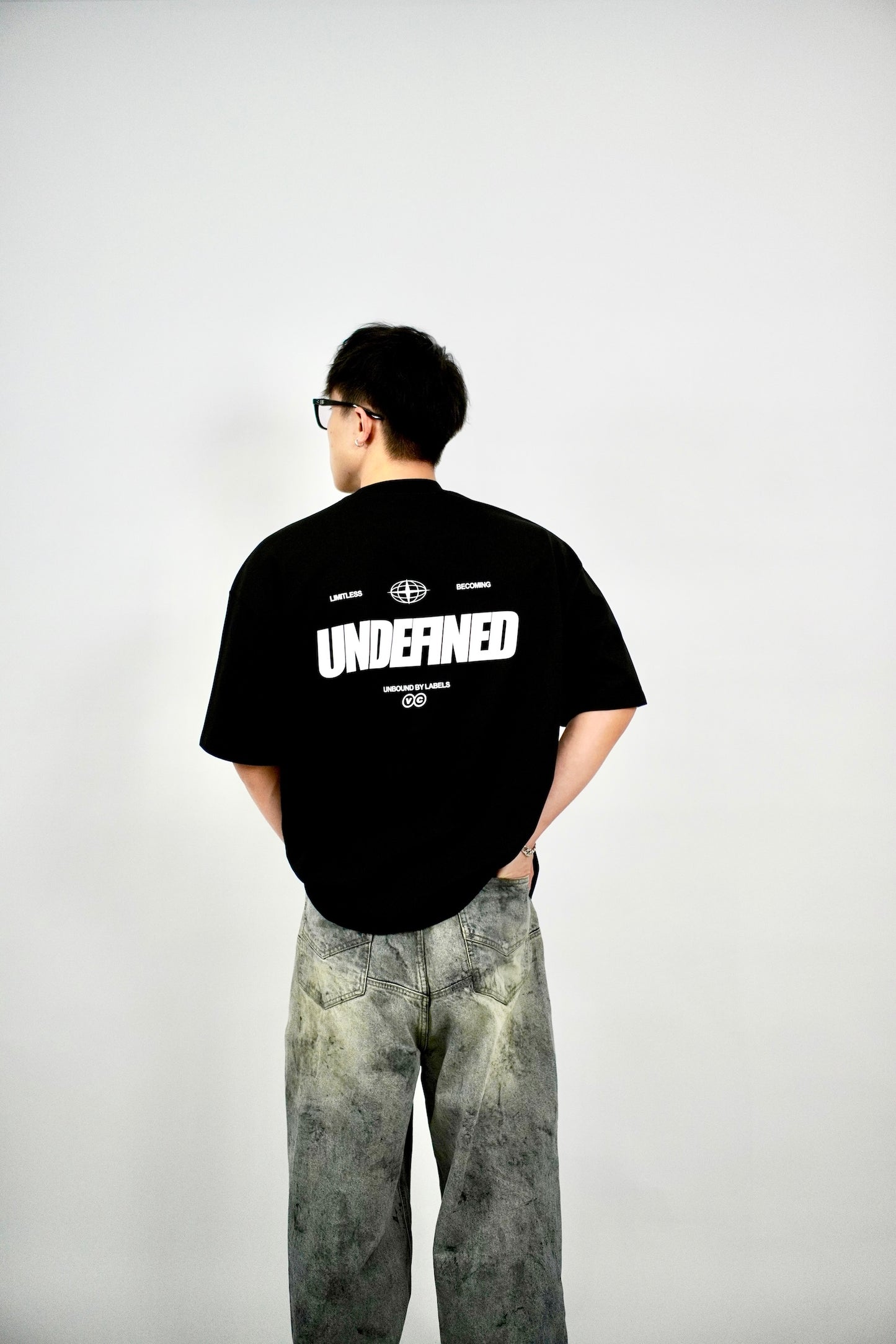 (NEW RELEASE) UNDEFINED OBSIDIAN BLACK TEE
