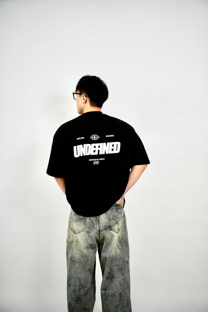 (NEW RELEASE) UNDEFINED OBSIDIAN BLACK TEE
