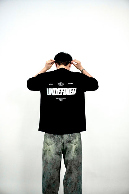 (NEW RELEASE) UNDEFINED OBSIDIAN BLACK TEE
