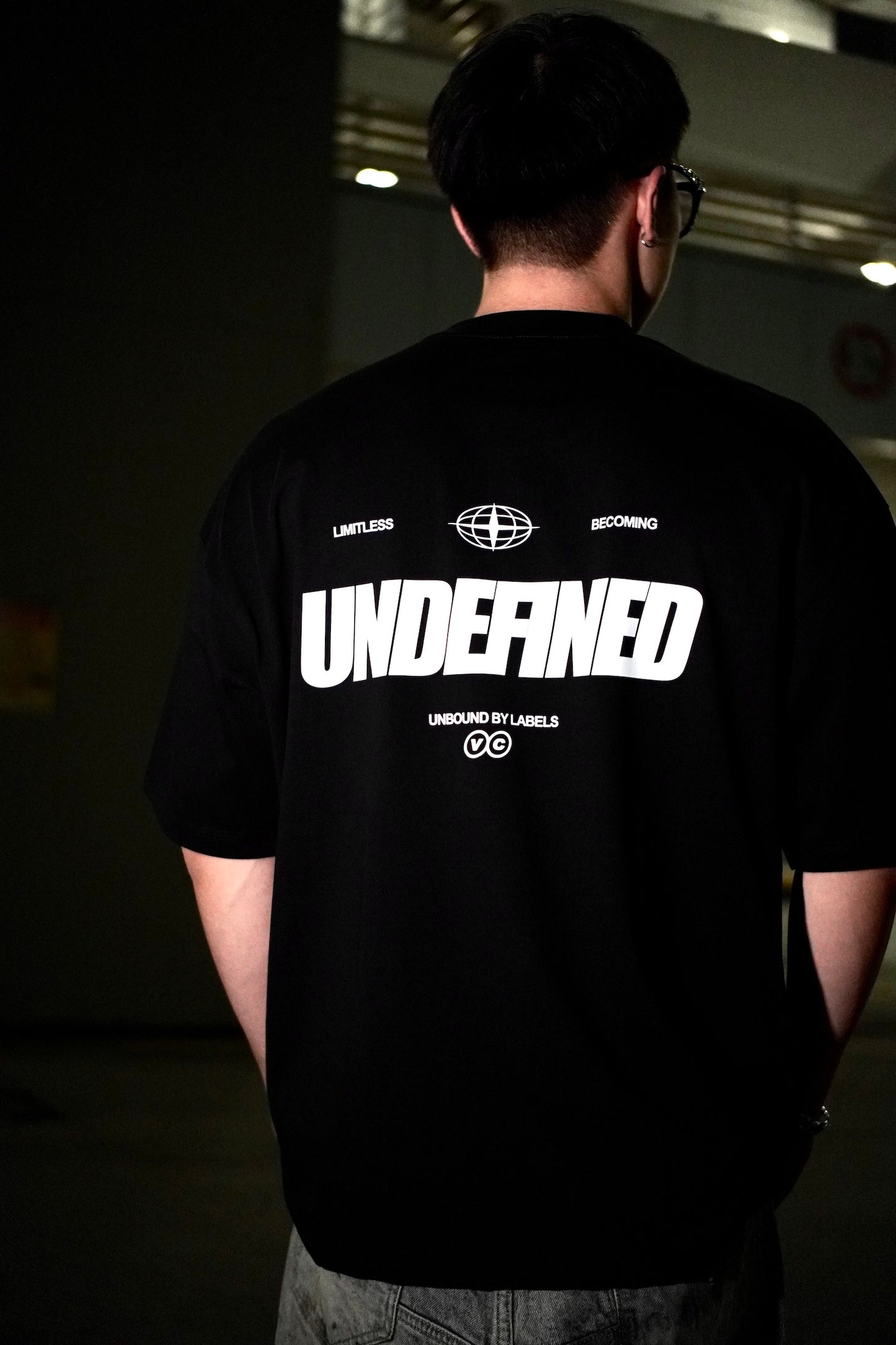 (NEW RELEASE) UNDEFINED OBSIDIAN BLACK TEE