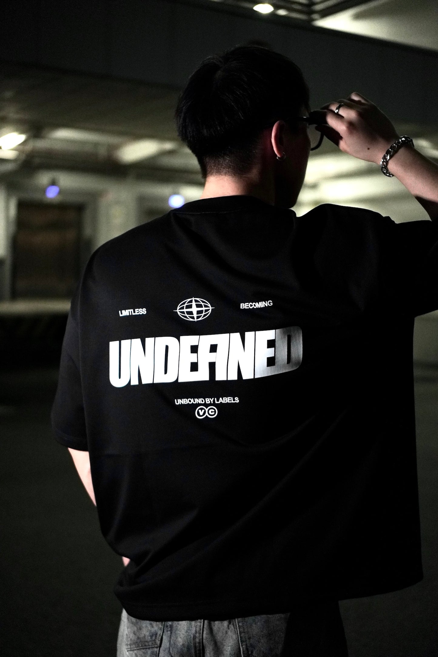 (NEW RELEASE) UNDEFINED OBSIDIAN BLACK TEE