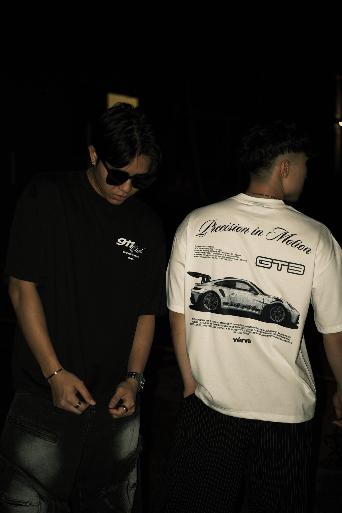 911 GT3 RS LUNAR WHITE TEE