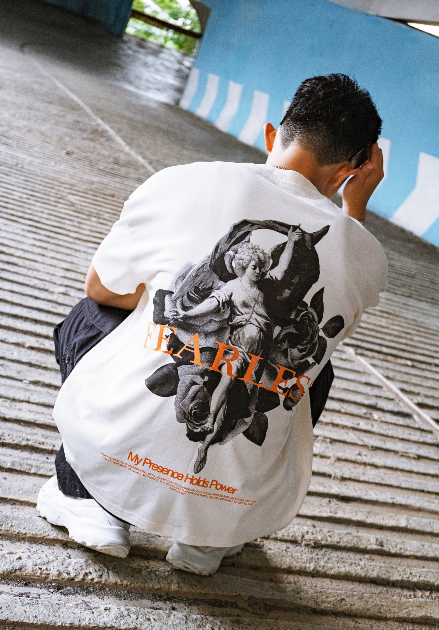 FEARLESS X WHITE ROCK TEE