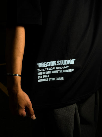 LUCID DREAM OBSIDIAN BLACK TEE