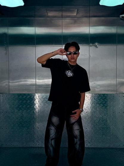 [GREED] 7 DEADLY SINS OBSIDIAN BLACK TEE