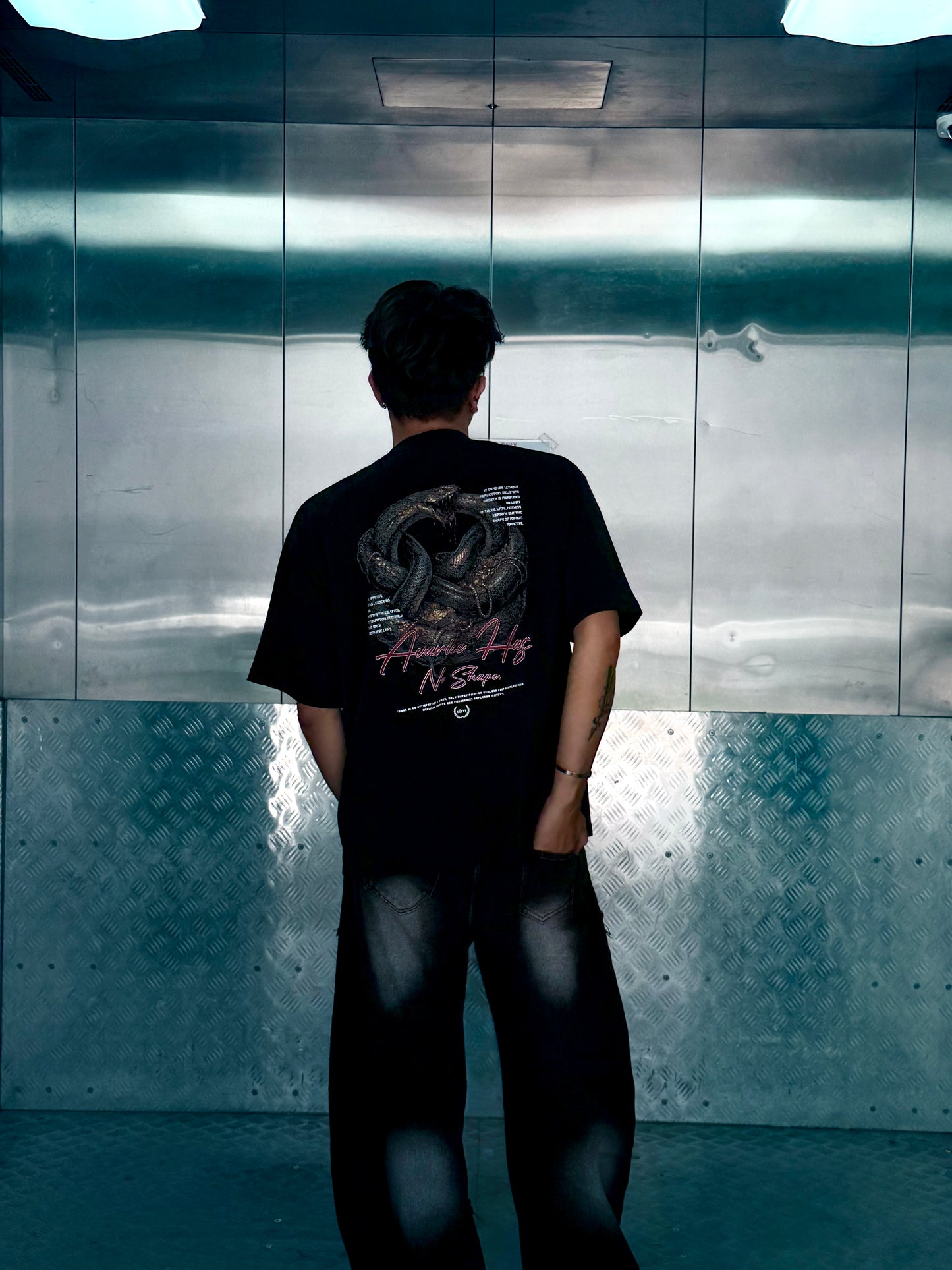 [GREED] 7 DEADLY SINS OBSIDIAN BLACK TEE