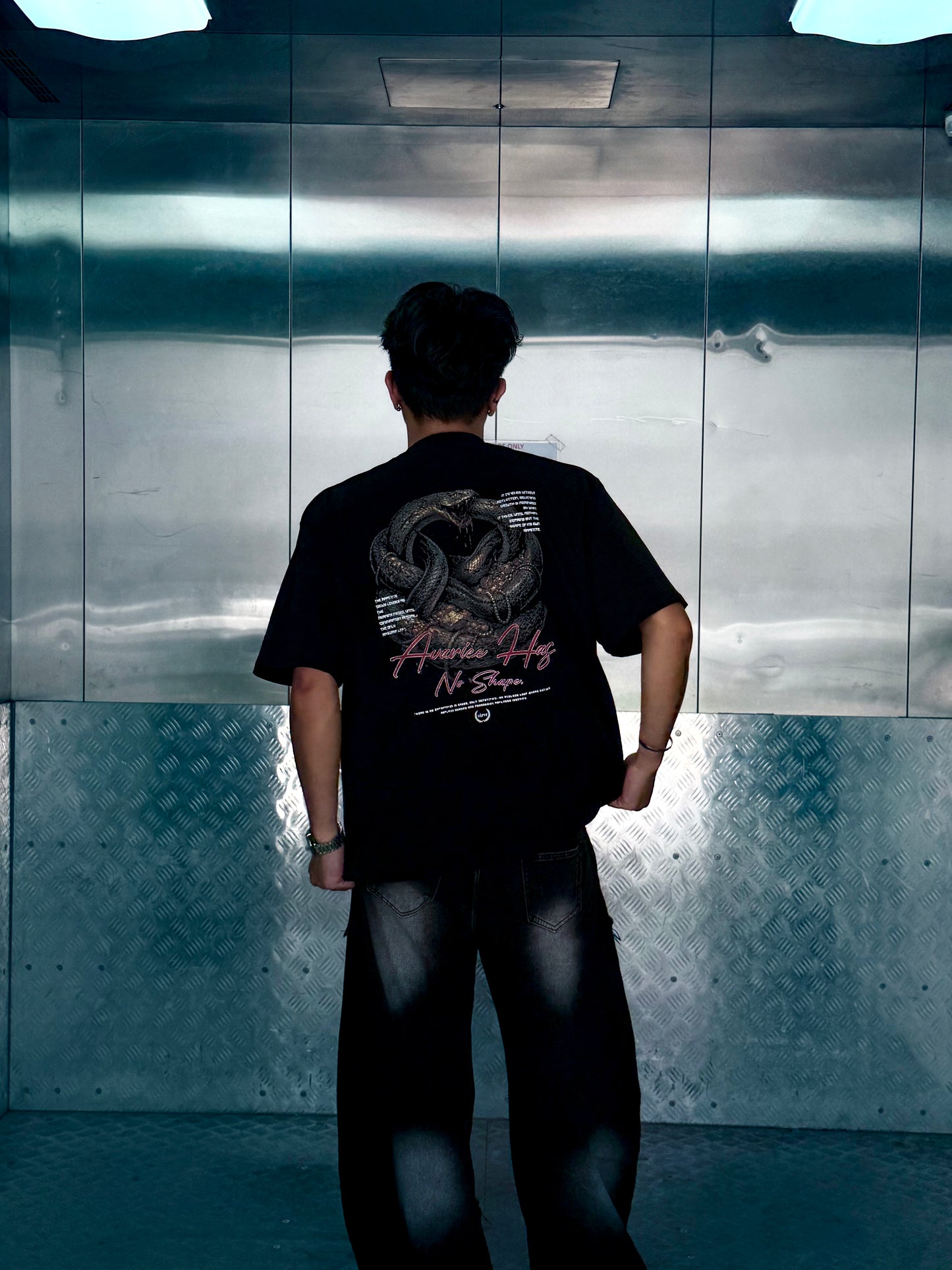 [GREED] 7 DEADLY SINS OBSIDIAN BLACK TEE