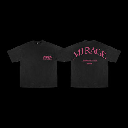 (DROPPING SOON) MIRAGE OBSIDIAN BLACK TEE