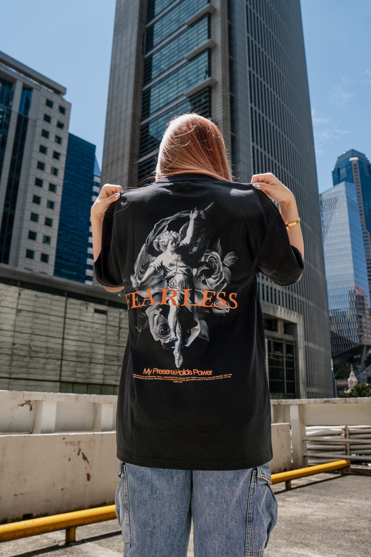 FEARLESS X BLACK TEE