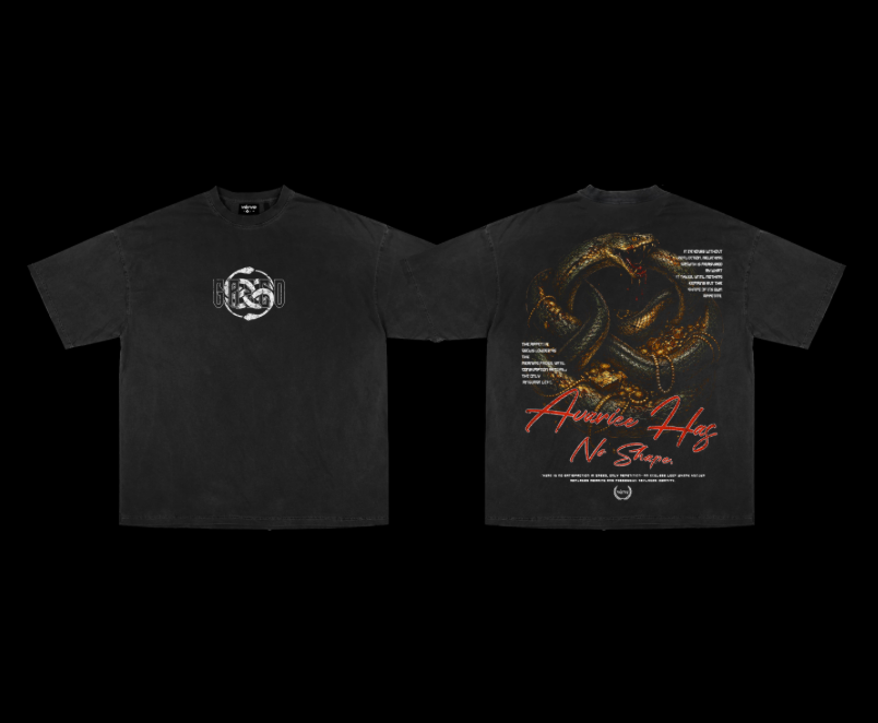 [GREED] 7 DEADLY SINS OBSIDIAN BLACK TEE
