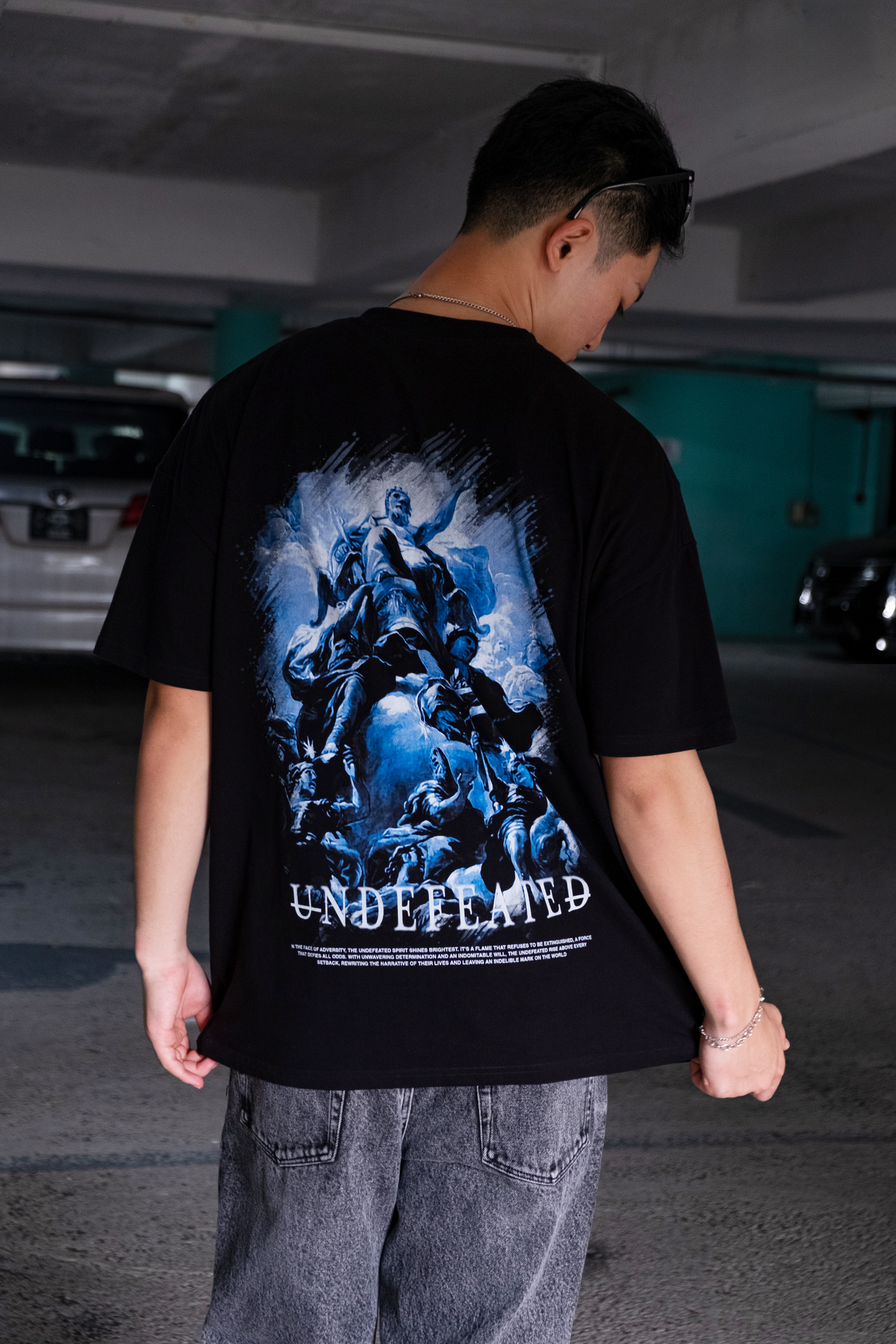 UNDEFEATED X BLACK TEE