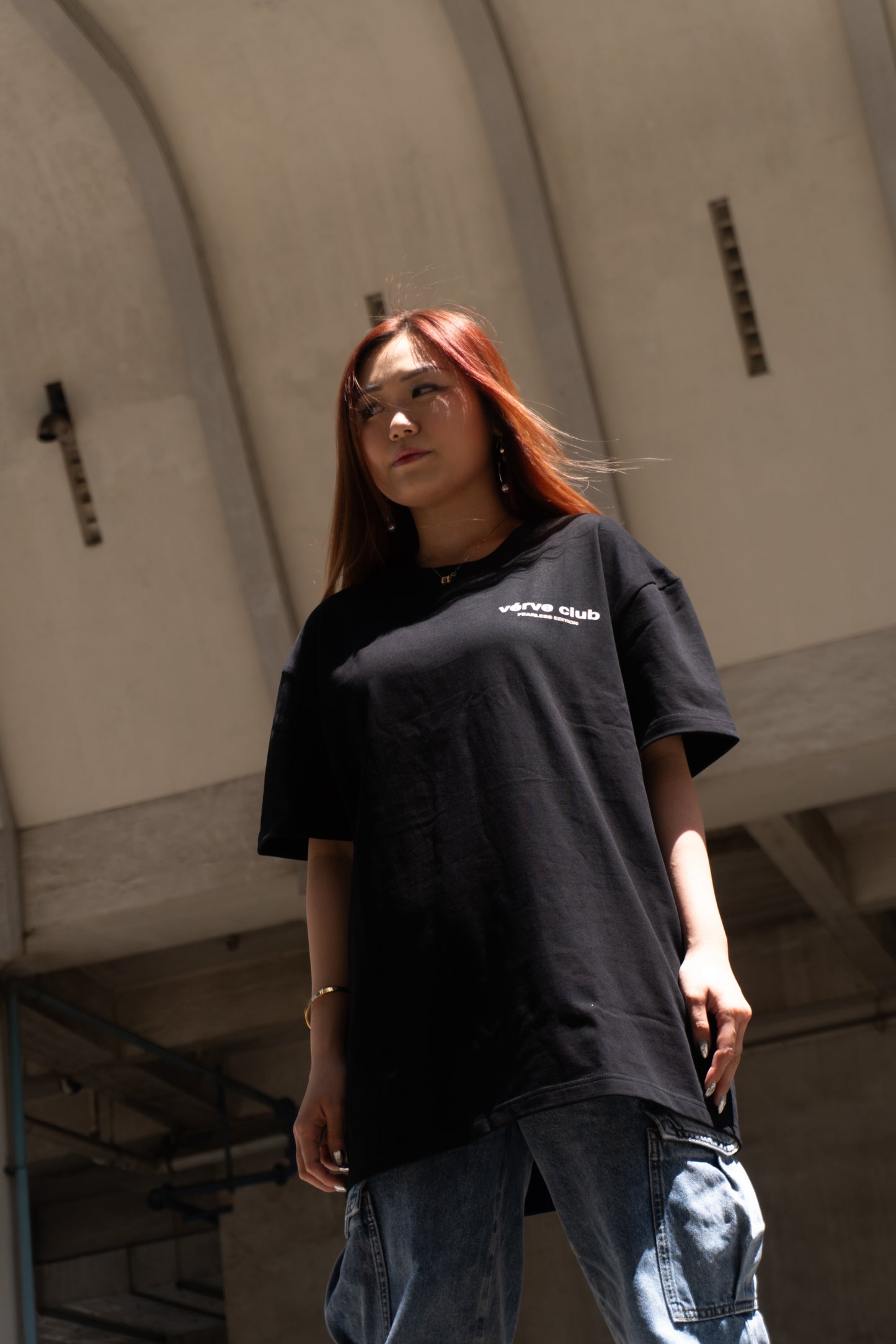 FEARLESS X BLACK TEE